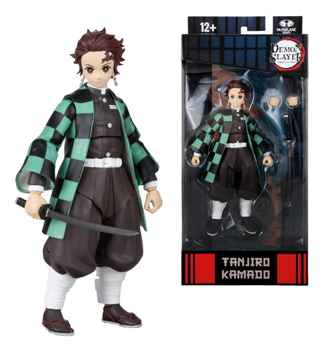 Figura Accion Tanjiro Kamado Demon Slayer Kimetsu No Yaiba