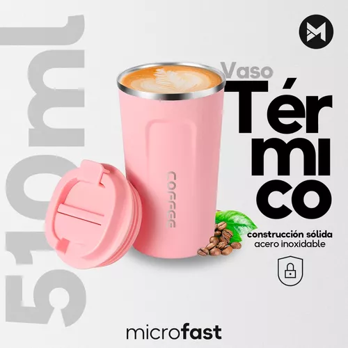 Vaso Térmico Para Café De Acero Inoxidable 510 Ml Premium