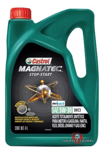 Aceite Sintetico Castrol Magnatec 5w30 X 4 Litros