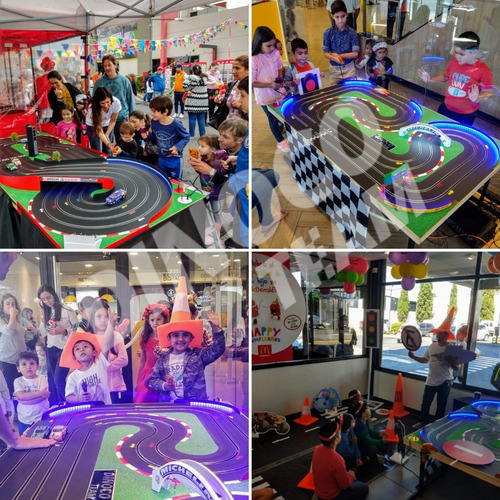 Alquiler Carreras Pistas De Autos Scalextric Juegos Eventos