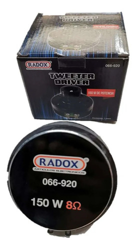 Tweeter Driver De Compresion 1 3/8x18 Titanium 150w 066-920 Color Negro