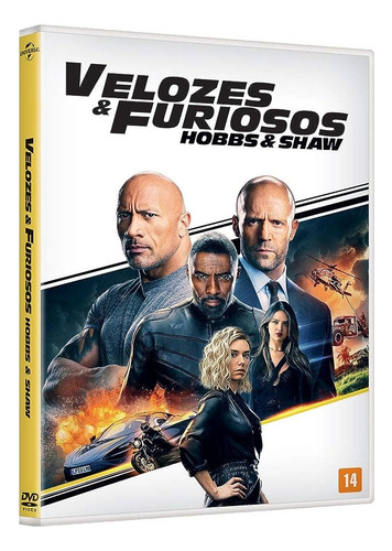 Dvd Velozes E Furiosos - Hobbs E Shaw (dublado E Legendado)