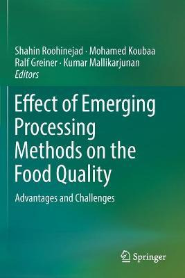 Libro Effect Of Emerging Processing Methods On The Food Q...