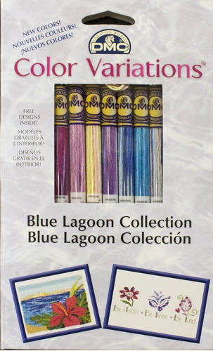 Dmc Color Variations Floss Pack Blue Lagoon 8