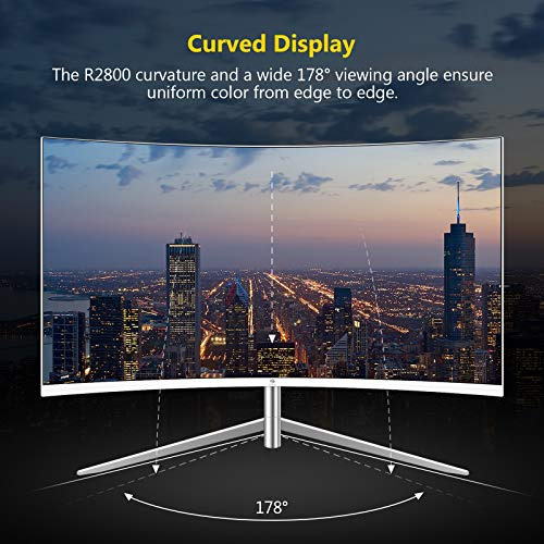 Monitor Para Juegos Curvo Z-edge U24c Full Hd 1080p 75hz