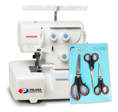 Janome 8110 Dx + Curso + Kit 3 Tijeras + Garantía 1 Año