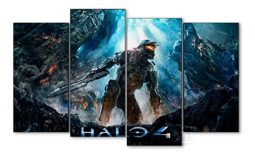 Cuadro Decorativo Moderno Gamers Halo Jd-0214 L