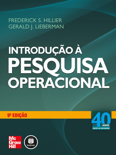 Introdução à Pesquisa Operacional, de Hillier, Frederick S.. Amgh Editora Ltda.,Amgh - Me, capa mole em português, 2013