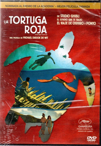 La Tortuga Roja - Dvd Nuevo Original Cerrado - Mcbmi