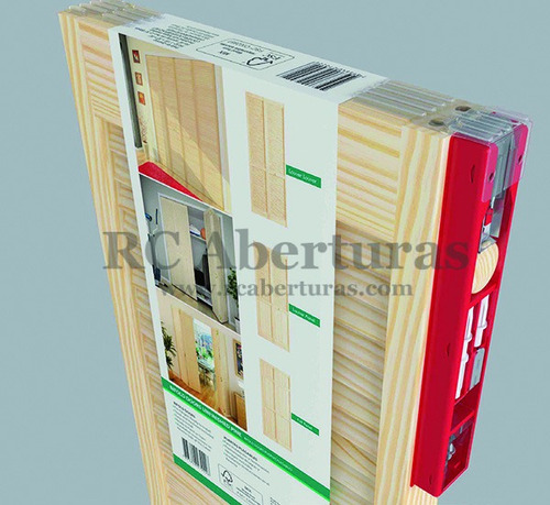 Imagen 8 de 9 de Puerta Plegable 2 Hojas Madera 101.5 X 244 A 246 Adaptable