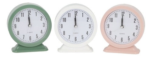 Reloj Despertador Analógico Escritorio/dormitorio- 3 Colores Color Verde