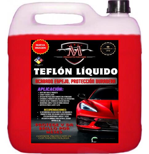 Teflon Líquido 20 Litros Cera/wax Cerámico Envío Gratis !