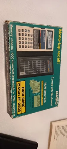 Calculadora Casio Data Bank Pf 3200 Coleccion (Usado)