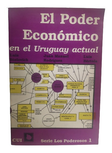  El Poder Económico En El Uruguay Actual - Bien Conservado