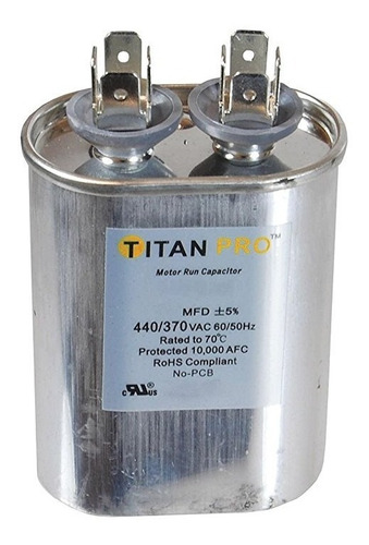 Tocf7.5 Titan Pro Motor Run Capacitor 7,5 Mfd 2-3 / 4 In.