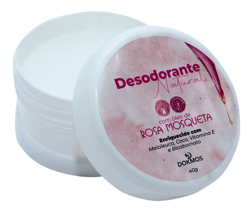 Desodorante Natural Origem Vegetal Inibe Odores Dokmos