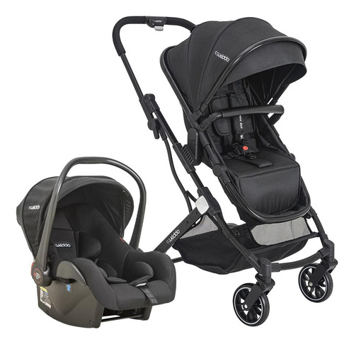 Carrinho De Bebê Travel System Kiddo Zig Zag + Casulo Click