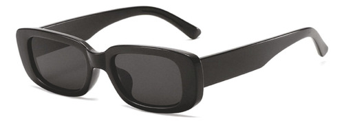 Óculos de sol OMG, ITEM_CONDITION Retangular, cor preto, lente preto de acrilico