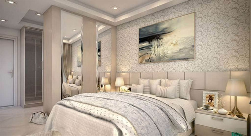 Imagem 3 de 10 de Apartamento, 3 Dorms Com 96.18 M² - Guilhermina - Praia Grande - Ref.: Scp119 - Scp119
