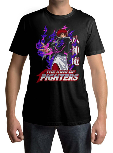 Playera Gamer King Of Fighters Fan Iori Yagami &0047gm