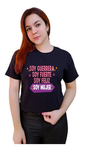 Polera Feminista 8 De Marzo Mujer Guerrera 100% Algodón