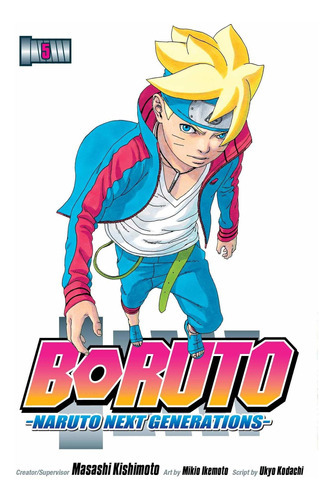Boruto: Naruto Next Generations, Vol. 5, Volume 5, De Masashi Kishimoto. Editorial Viz Media, Tapa Blanda En Inglés, 2019
