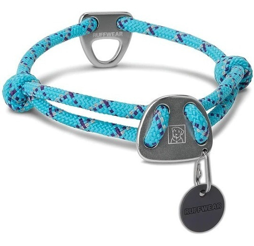 Collar De Perro Ruffwear Knot A Collar - Blue Atoll - Tallas Tamaño Del Collar M