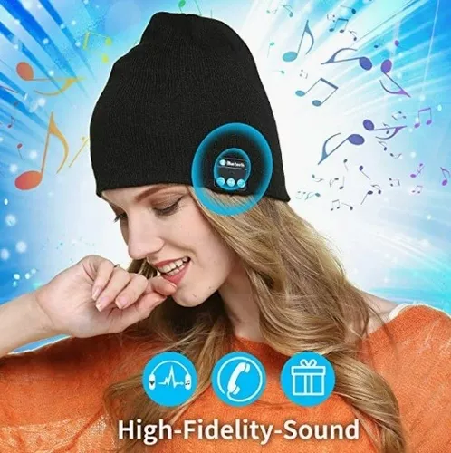 Gorra Para Auriculares Inalámbricos Bluetooth+guantes Táctil | MercadoLibre