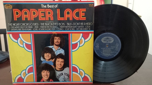 Paper Lace The Best Of Lp Vinilo Made In England Ex