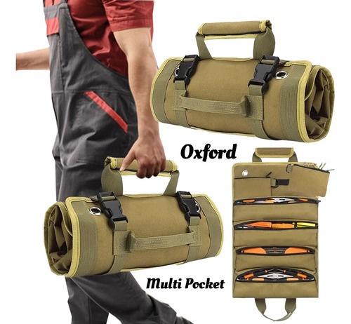 Bolsa De Rolo De Armazenamento Multiuso, Kit De Hardware, Bo