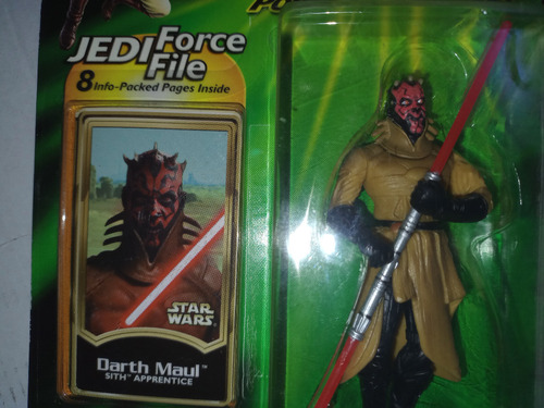 Star Wars Power Of The Jedi Darth Maul Sith Apprentice Hasbr (Usado)