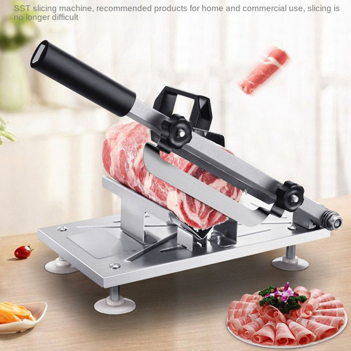 Novo Cortador Manual De Carne Congelada, Máquina De Fatiar .