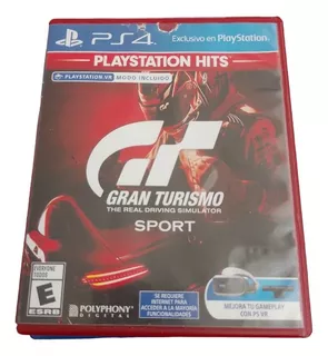 Cd De Gran Turismo Sport Para Ps4