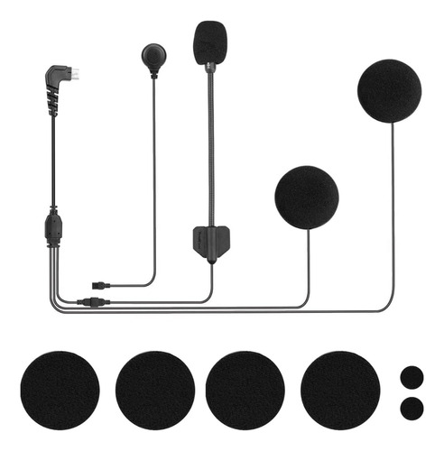 Audifonos Y Micrófono De Intercomunicador R1, R1 Plus O Pro.