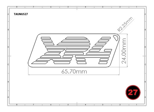 Imagen 4 de 4 de Llavero Sierra Xr4