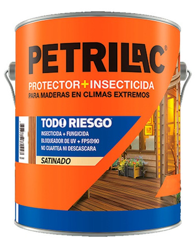 Todo Riesgo Penta Danzke Petrilac Insecticida Satinado 4 Lts