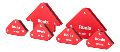 Juego De Soportes Magnéticos Para Soldadura 6 Piezas Ronix