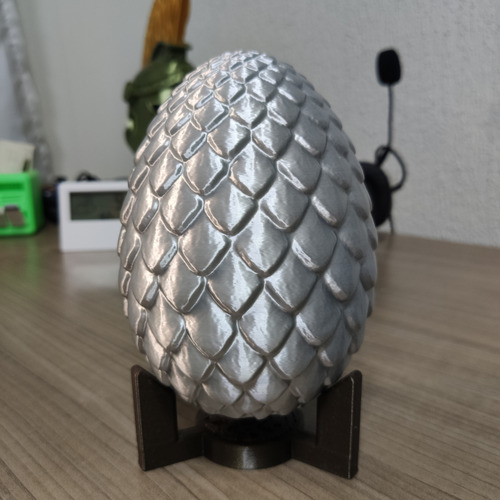 Ovo De Dragão Em Impressão 3d - Game Of Thrones