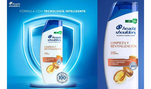 Head & Shoulders Shampoo Limpieza Y Revitalizacion 180 Ml