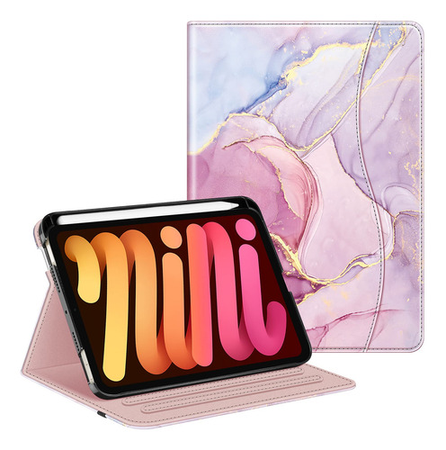 Capa Fintie Folio Para iPad Mini 6 2021 8,3 Com Suporte E B