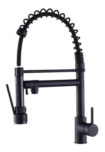 Prizi Gourmet Cheff KE-6024 torneira de cozinha monocomando extensível cor preto