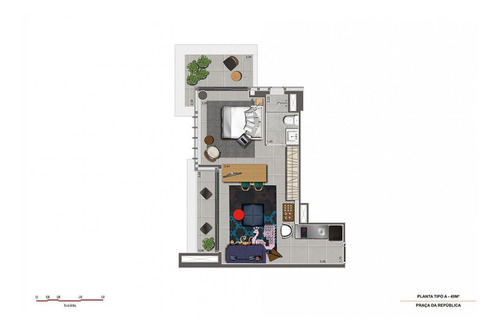 Imagem 13 de 16 de Apartamento À Venda No Bairro Centro - São Paulo/sp - O-1340-5197