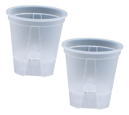 2 Uds Macetas Para Flores, Macetas De Jardinería, Claro