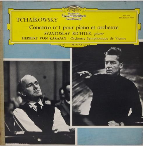 Tchaikowsky - Concerto N°1 Pour Piano Et Orchestre Lp France