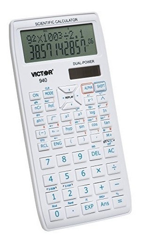 Victor 940 Calculadora Científica Avanzada De 10 Dígitos Con