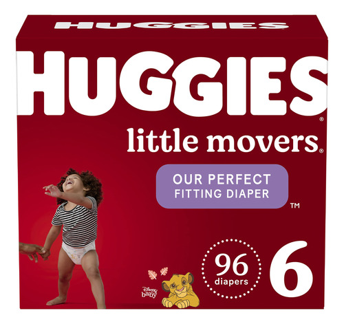 Paales Para Beb Talla 6 (ms De 35 Libras), Huggies Little Mo