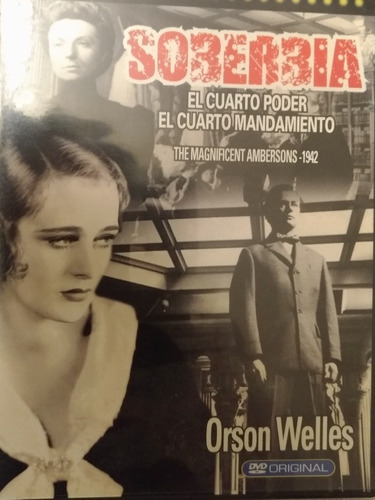 Dvd Cine Clasico  Soberbia   Orson Welles 1942 Original 