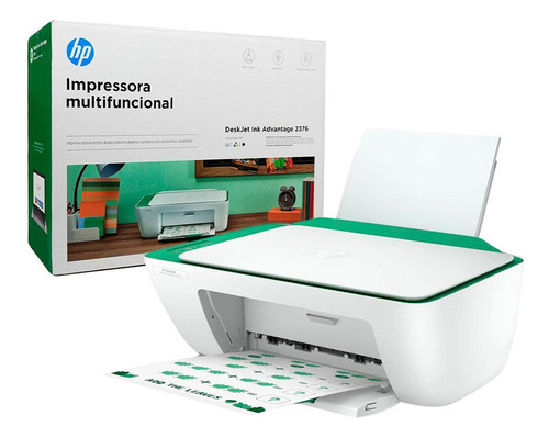 Impresora multifuncional HP Deskjet Ink Advantage 2376, USB
