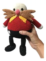 Comprar Doctor Eggman De Sonic Peluche Tejido Muñeco De Apego