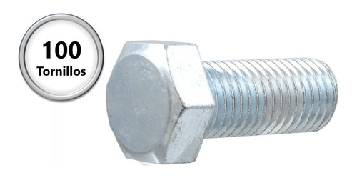 100 Tornillos G2 Galvanizado 'rc' 1/4-20 X 1-1/4
